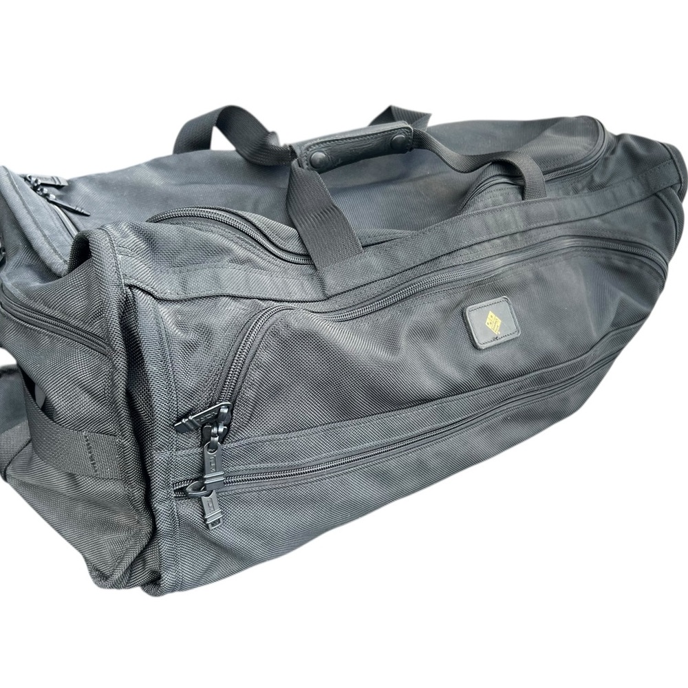 24” Vintage Tumi Dominoe’s Pizza Executive Black Travel Duffle Bag Made in USA